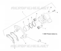 REAR BRAKE CALIPER