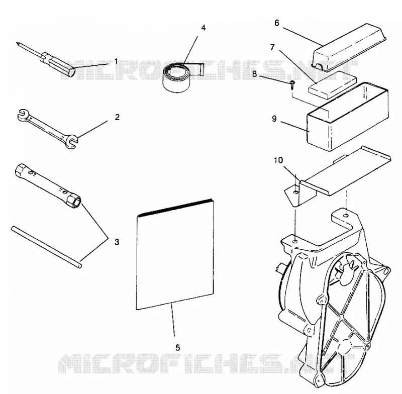 TOOL KIT/BOX STORM 0965782, STORM SKS 0965582,  EURO STORM E965782, EU (4931593159B012)