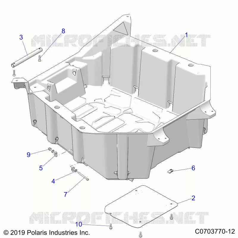 REAR BODYWORK RACK