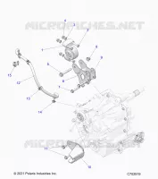 DRIVE TRAIN, MAIN GEARCASE MOUNTING