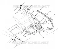 BUMPER   HINGE STAR, SPRINT ES AND STARTRAK UPDATED 2/90 (4916811681008A)