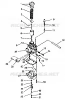 CARBURETOR TRAIL DELUXE E940262 (49273827380031)