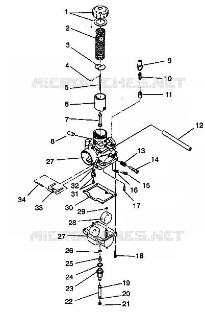 CARBURETOR TRAIL DELUXE E940262 (49273827380031)