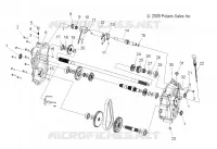 DRIVE TRAIN, GEARCASE (1 OF 2)