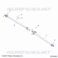 DRIVE TRAIN, FRONT PROP SHAFT