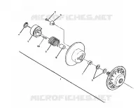 DRIVEN CLUTCH INDY LITE/STAR LITE (4921332133018A)