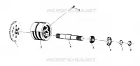FRONT TIGHTENER ASSEMBLY  4X4 400L W948140 (4926772677B002)