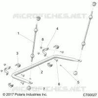 SUSPENSION, REAR STABILIZER BAR
