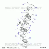 ENGINE, CRANKCASE AND CRANKSHAFT