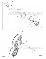 DRIVE TRAIN, SECONDARY CLUTCH