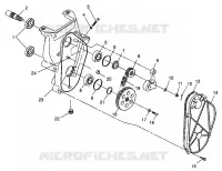 CHAINCASE STORM 0975782, STORM S.E. H975782, EUROPEAN STORM S.E. E975782, (4937823782B010)