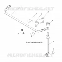REAR SUSPENSION STABILIZER BAR