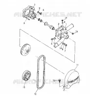 WATER PUMP ASSEMBLY RXL/RXL SKS (4921322132040A)