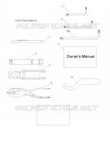 REFERENCES, TOOL KIT AND OWNERS MANUALS