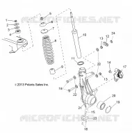FRONT SUSPENSION STRUT