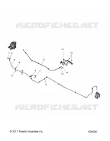 REAR BRAKE BRAKE LINE AND PARK BRAKE