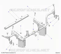 CHASSIS, FRONT FRAME ASM. (USA ONLY)