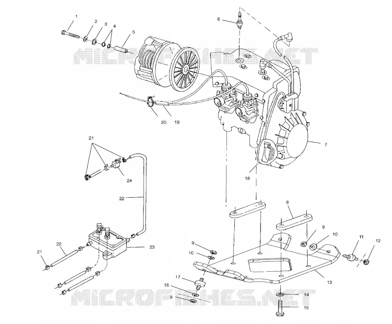 ENGINE MOUNTING