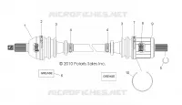 DRIVE TRAIN, FRONT DRIVE SHAFT