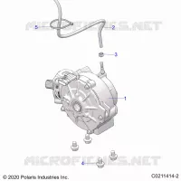 DRIVE TRAIN, FRONT GEARCASE MOUNTING