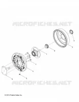 REAR BRAKE DRUM