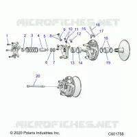 DRIVE TRAIN, CLUTCH, PRIMARY