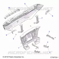 REAR BODYWORK BUMPER