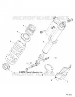 REAR SUSPENSION SHOCK MOUNTING