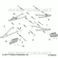 FRONT SUSPENSION CONTROL ARMS