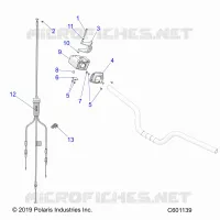ENGINE, THROTTLE  CONTROL ASM.
