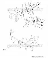 BACKRESTAND GRABHANDLE, PASSENGER