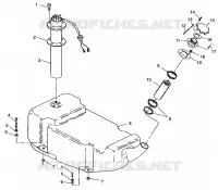 FUEL TANK SL 700 B964066 AND  INTL. SL 700 I964066 (4935633563A009)