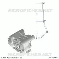 DRIVE TRAIN, GEARCASE, FRONT, VENTING