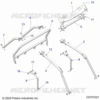 CHASSIS, CAB FRAME
