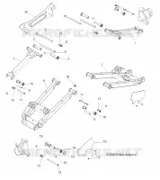 REAR SUSPENSION CONTROL ARMS