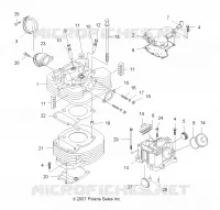 CYLINDER AND HEAD