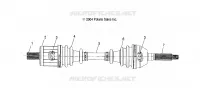 DRIVE SHAFT, FRONT