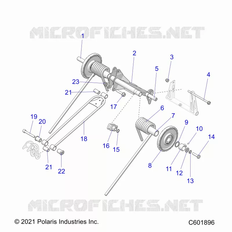 SUSPENSION, REAR TORQUE ARM