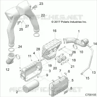 ENGINE, AIR INTAKE SYSTEM