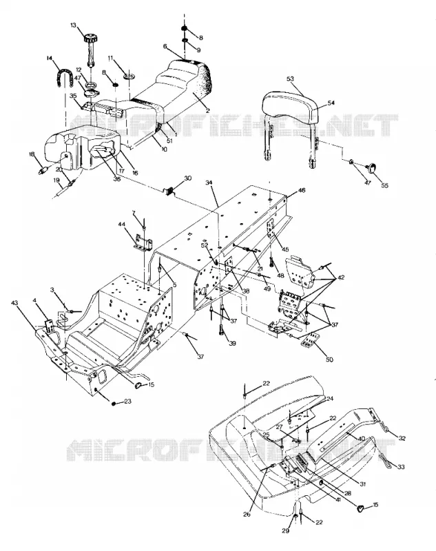 CHASSIS AND SEAT SPORT GT (4919271927003A)