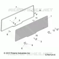 REAR BODYWORK WINDOW