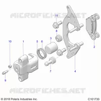 FRONT BRAKE CALIPER