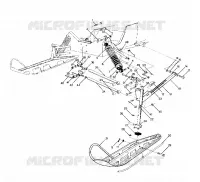 FRONT SUSPENSION AND SKI SUPERTRAK (4917131713007A)