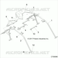 CHASSIS, CAB FRAME