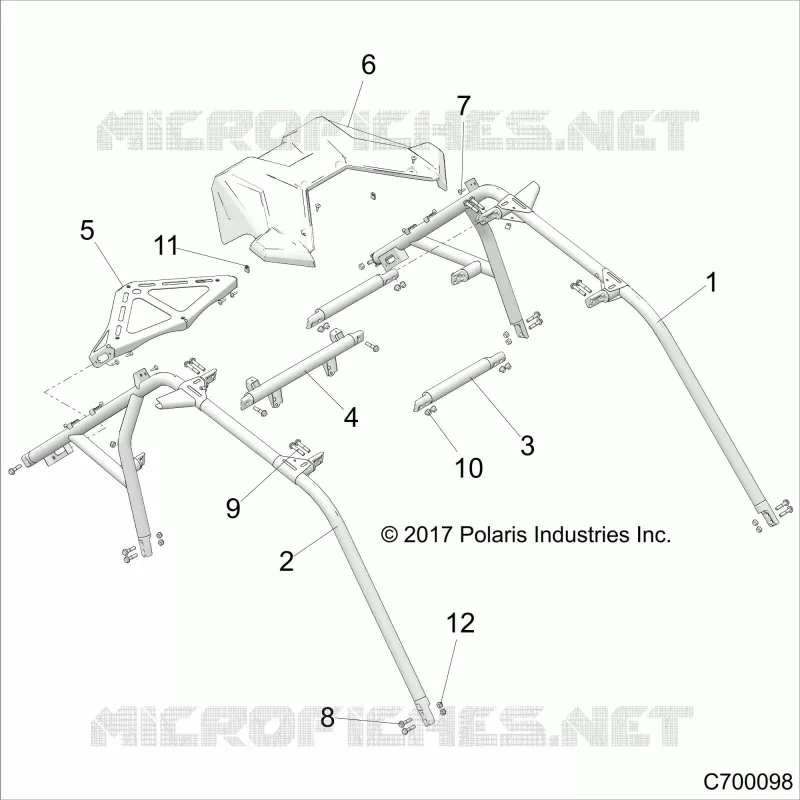 CHASSIS, CAB FRAME