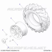 WHEELS, FRONT