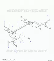 SUSPENSION, REAR STABILIZER BAR