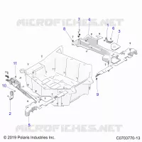 REAR BODYWORK RACK, MOUNTING
