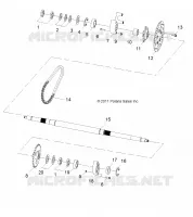WHEELS, REAR AXLE