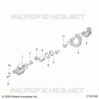 FRONT BRAKE CALIPER